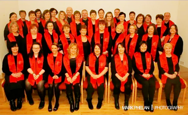 Kilcullen Gospel Choir performing - Musical Director Lorraine Nolan